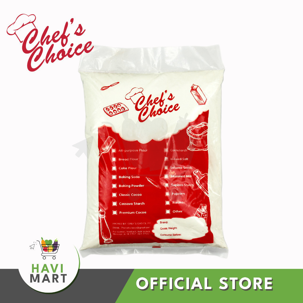 CAKE FLOUR 250G 500G 1KG (Chef's Choice Baking, Cooking & Frying) THOUSE