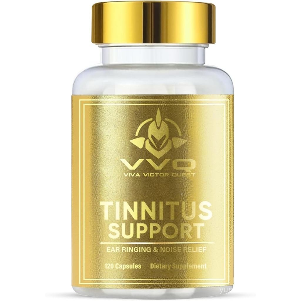 1200MG Penyelesaian Tinnitus untuk Telinga Berdenging dengan Kandungan Hibiscus & Hawthorn Berry, Memberikan Keselesaan untuk Bunyi Telinga, Bukan GMO & 120 Kapsul