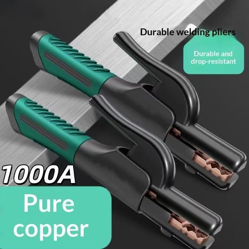 300A 600A 800A 1000A Electrode Holders European Welding Clamp Safe and Reliable for DIY and Professional Welding Jobs null
