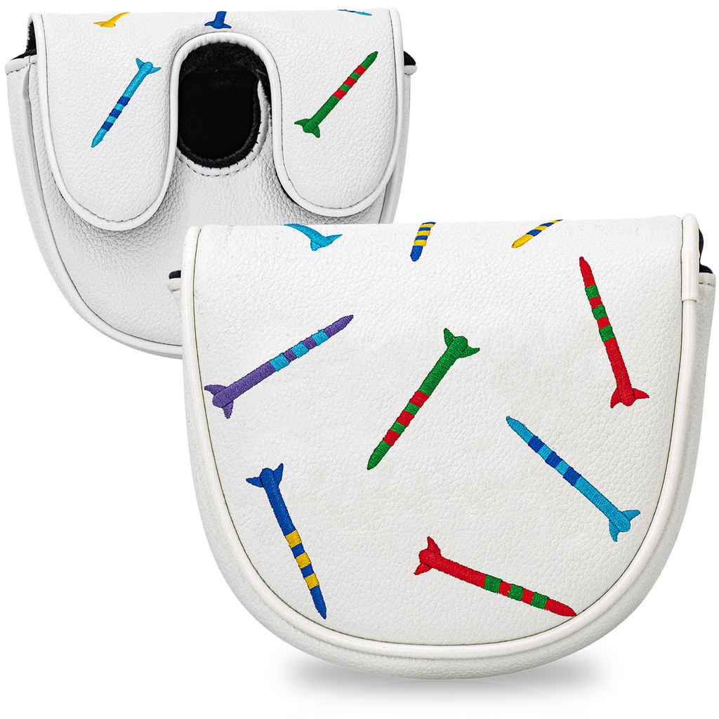 Golf Club putter cover Color Nail Embroidery Magnetic putter cover DF3 LAB Universal putter cover