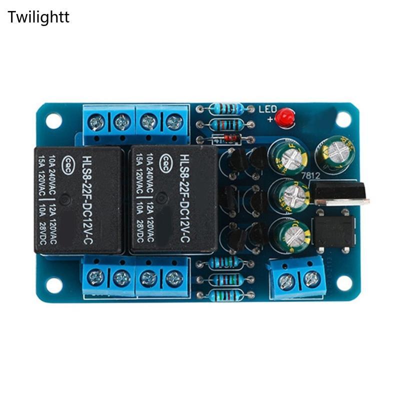 WILI DIY Amplifier Speaker Protections Board Including Double Channel Design Startup Delay Protections for Sound Project