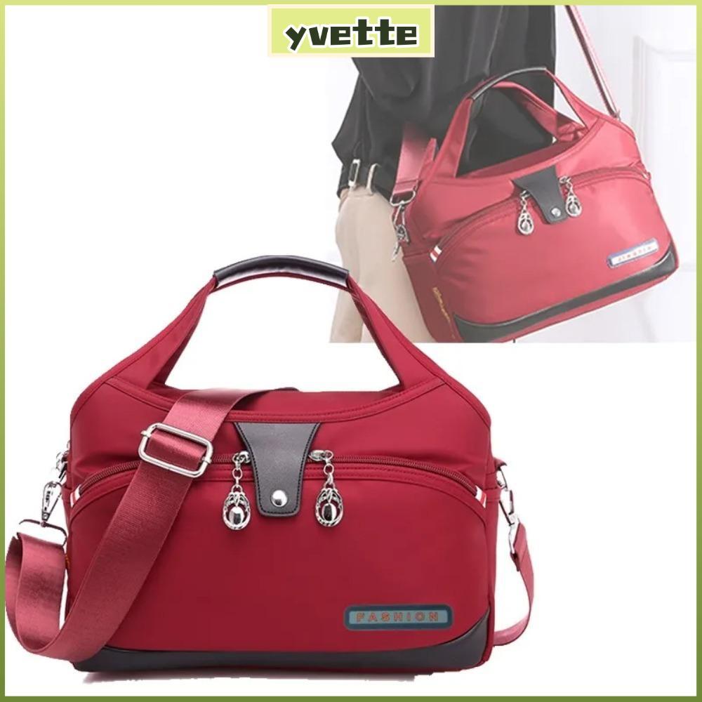 YVE Handbag,  Cloth Water Proof Women Shoulder Bag, Fashion Casual Large Capacity Light Crossbody Bag