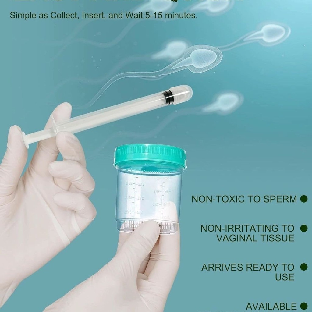 Medical Grade (Disinfected) Artificial Authorization Pregnancy Injector Medical Dedicated Disposable Use Semen Importer 4.13
