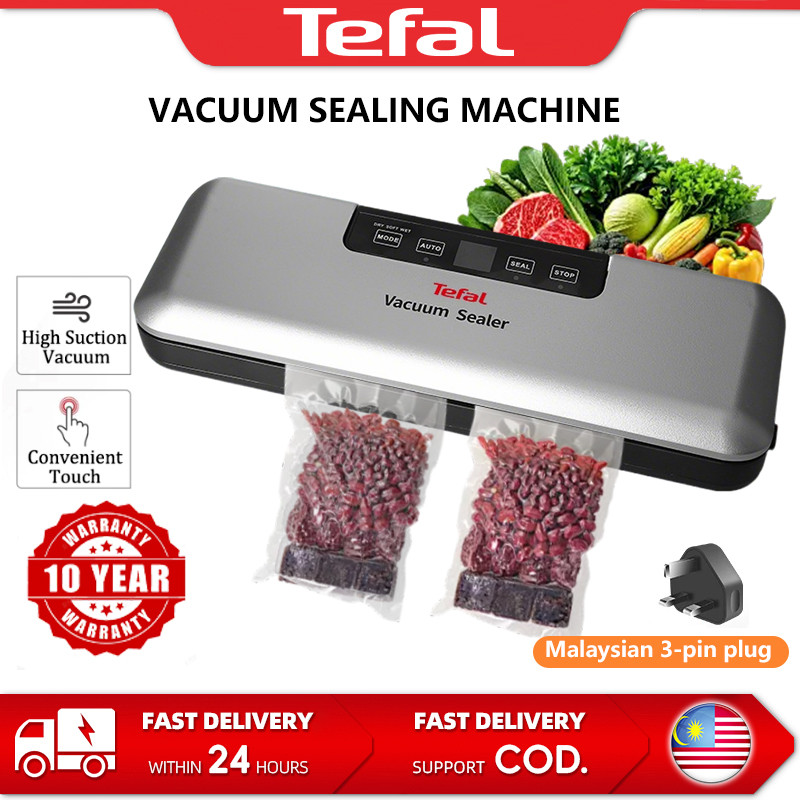 Tefal Multi-Purpose Electric Vacuum Sealer (Wet & Dry Food Saver)