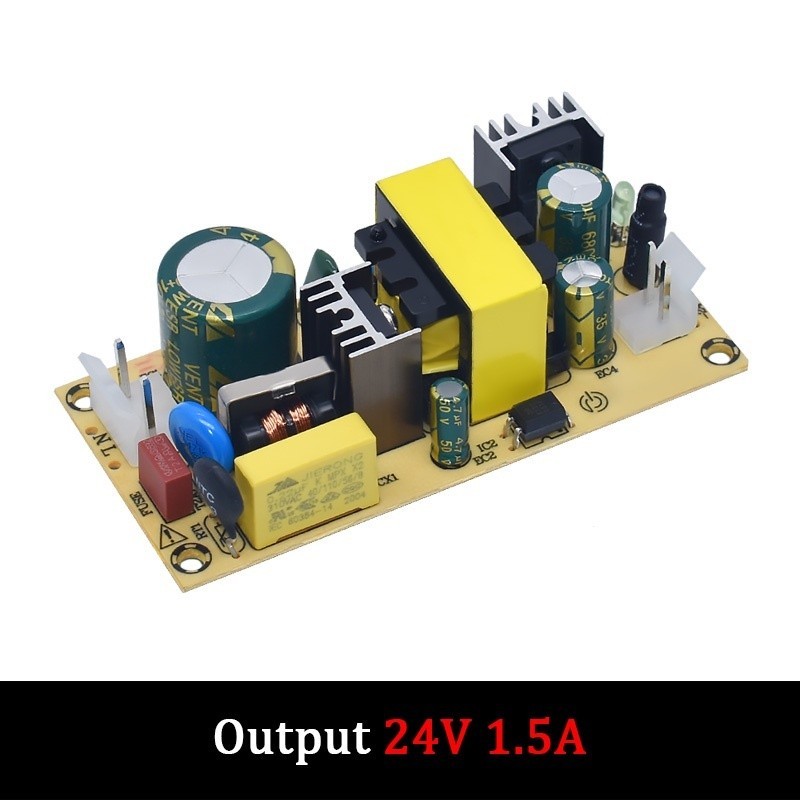 Durable Multi AC-DC 12V3A 24V1.5A 36W Switching Power Supply Module Adapter Bare Circuit Board AC 220V DC 12V 24V Ess... - Image 3