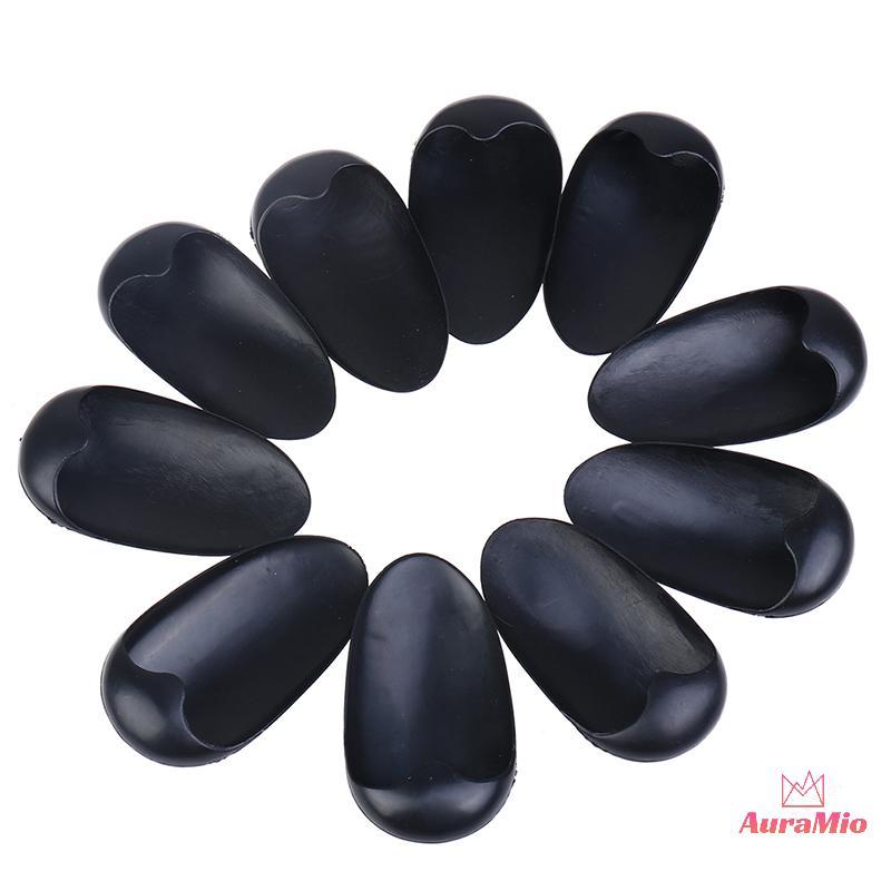 [AuraMio] 10 Pairs Bla Plastic Ear Cover Salon Hairdressing Hair Dyeing Coloring Bathing new