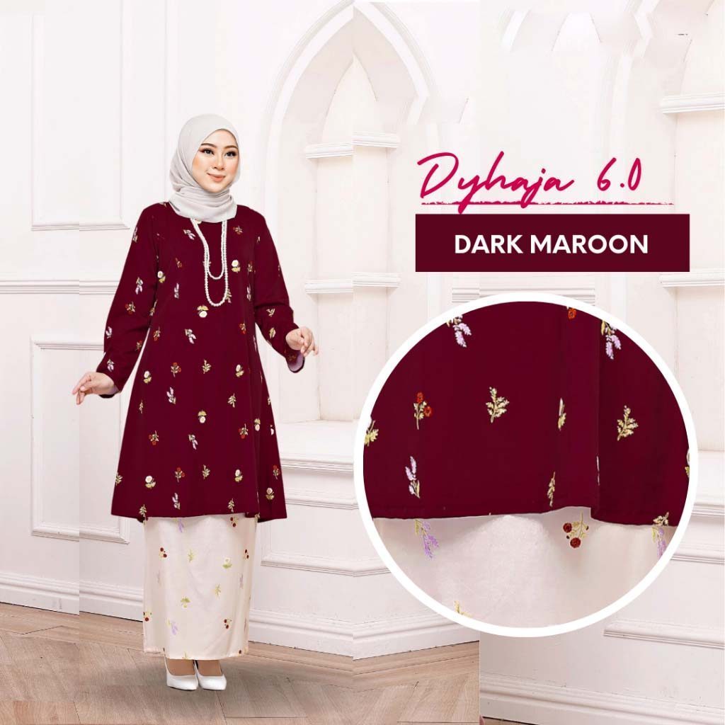Premium Have [] Baju Kurung Set Wanita printing raya 2026 MODEN RIAU MURAH PLUS SIZE MENAWAN XS-5XL - Image 5
