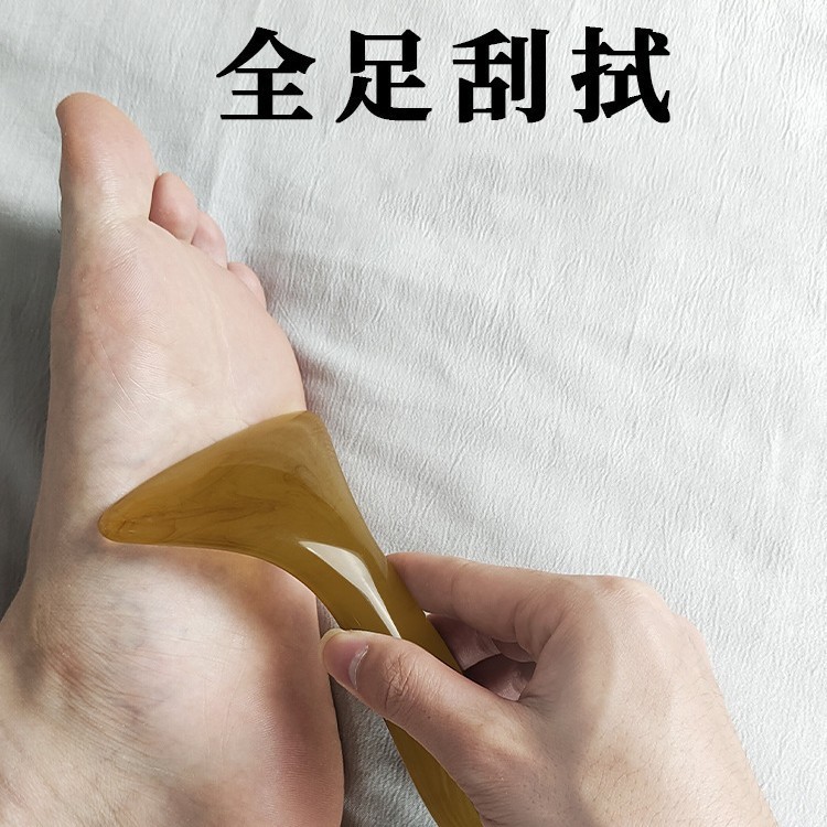 Foot Scraping Shovel Acupuncture Acupuncture Acupuncture Back Shoulder Neck Neck Meridian Tool Facial Beauty Salon Universal for All Body 26.4.3