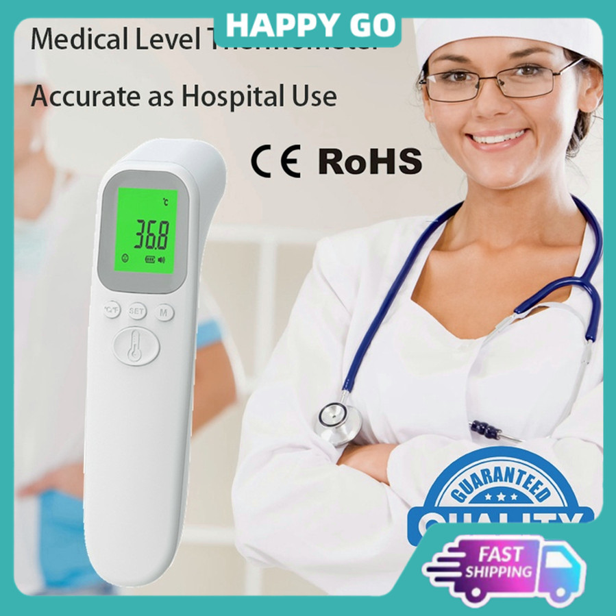 【24H】 Infrared Forehead Thermometer Gun Termometer Digital Baby Temperature Scanner Meter Body Check 婴儿温度计