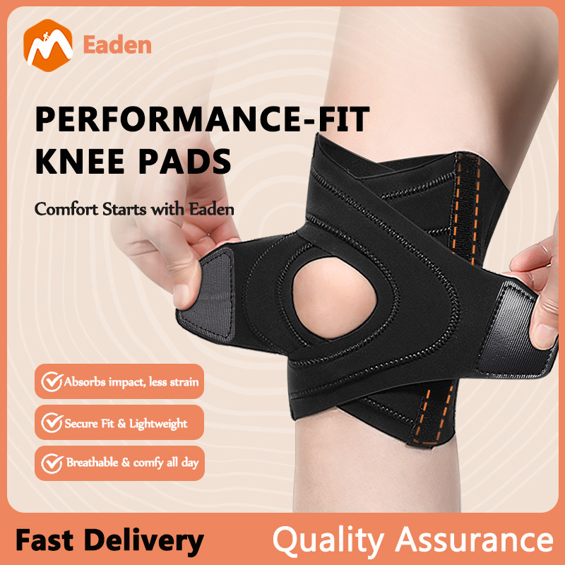[Selangor Stock]Eaden Knee Guard - Max Support for Running, Gym, Hiking. Comfort for Active Men & Women.