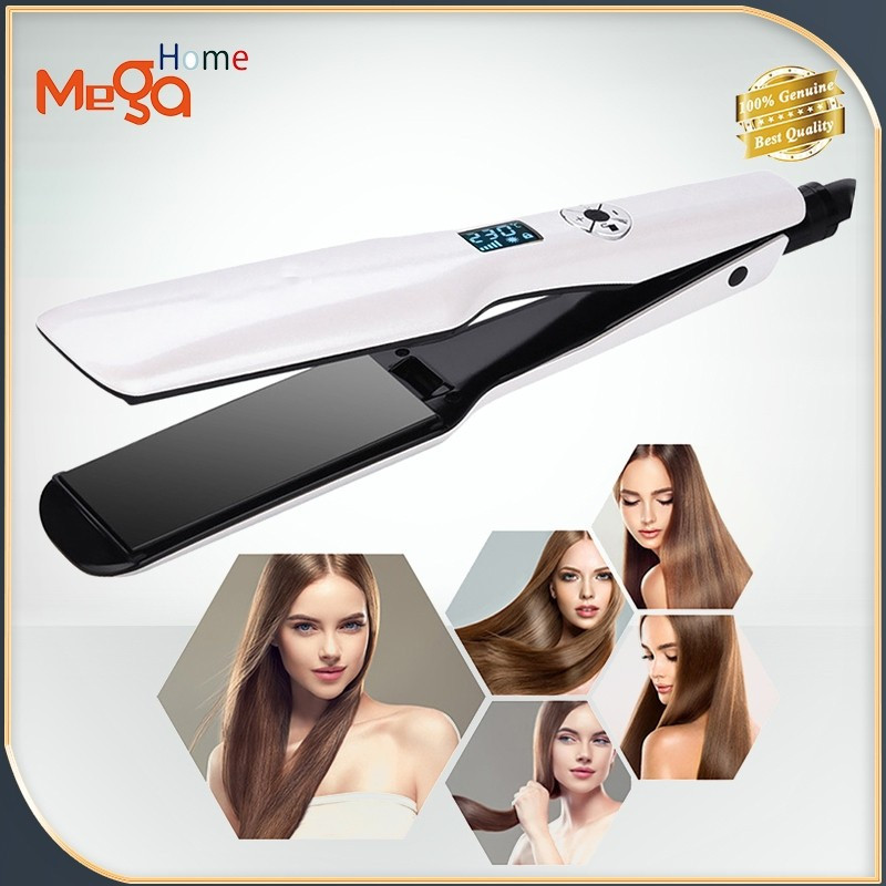 Wide Plates Hair Iron Straightener for Rebond Flat Iron for Hair Iron Ceramic Hair Straight