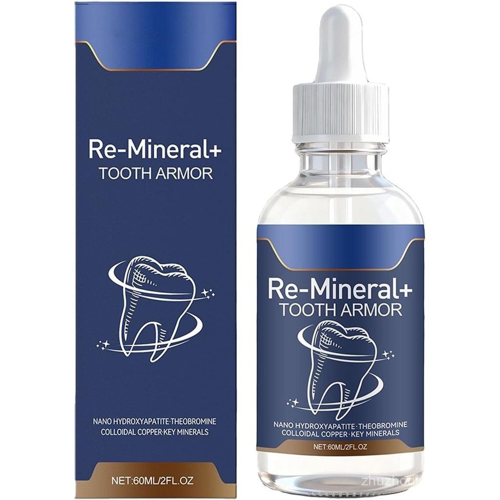 Nano Hydroxyapatite Tooth Repair Serüm, Decay Prevention & Repair, 60ml, Re-Mineral + Tooth Ármor Liquid, Teeth and Gum Care Serüm, Reduce Sensitivity, for Hygiene and Òral Health