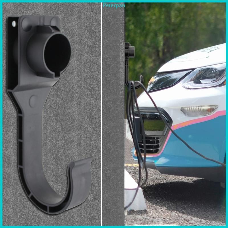 RPAN EV Charger Holder for Type1 Type 2 EVSE J1772 Electric Vehicle EV Car Wall-Mount Gun-Head Socket Connector Holster