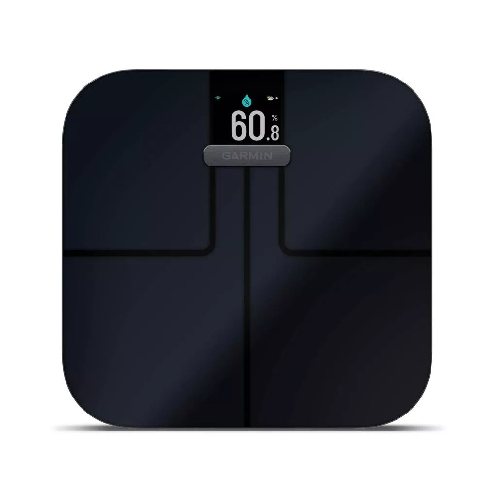 GARMIN INDEX S2 SMART BODY SCALE – BLACK | DIGITAL WI-FI SCALE WITH ADVANCED HEALTH METRICS & MULTI-