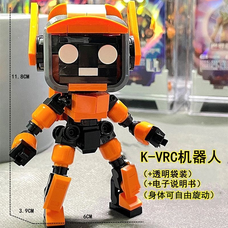 Compatible with Lego MOC Domestic K-VRC Sci-Fi American Drama Love Death and Robot Merchandise Block Toys