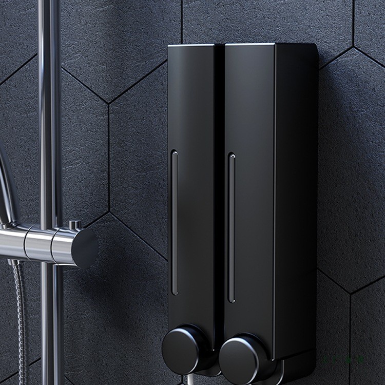 Bathroom Soap Press Hotel Hanging Soap Wall-Mounted Device Wall-Free Kitchen Shampoo Nail Liquid Hand Sanitizer Shower Gel Device ONB1