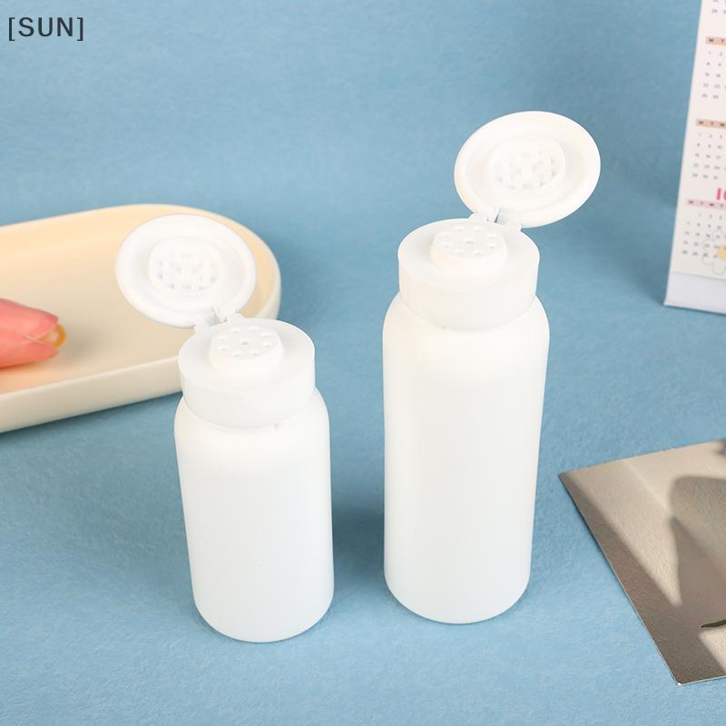 [SUN] 1PCS 30/50/100/150g Talcum Powder Bottle Refillable Cosmetic Powder Dispenser Plastic Powder Container Empty Pots Bottles null