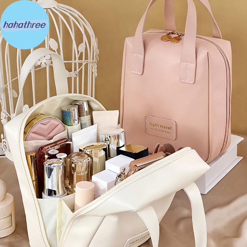 ha Portable Large Capacity Shell Cosmetic Bag Waterproof Makeup Storage Bag High Aesthetic Value Trendy Cosmetic Organizer Bag VN