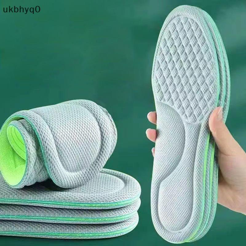 null 2PCS Feet Orthopedic Shoe Sole Running Soft Memory Foam Insoles For Shoes Men Women Deodorant Absorb-Sweat Massage Sport Insole null