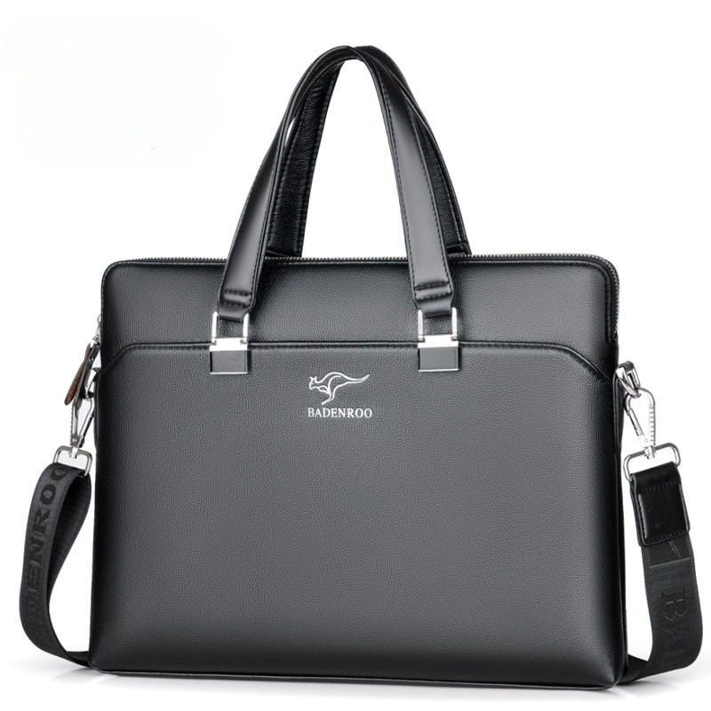 Men Leather Shoulder Bag Business For Man Famous Brand Crossbody Messenger Computer Bag Male Lawyer Luxury Handbags Bolso Hombre