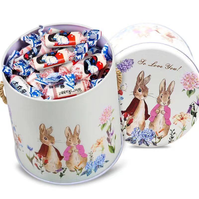 上海冠生园大白兔奶糖g种口味后怀旧零食节日礼糖果礼盒Shanghai Guanshengyuan White Rabbit Milk Sugar After G Tasteszhenzhen0326my20260402