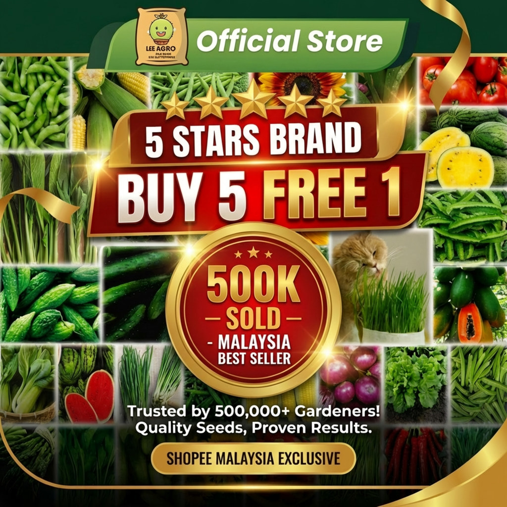 Biji Benih Sayur Sayuran Bunga Buah Vegetable Seeds BENDI KANGKUNG TERUNG CILI Seed Murah Sawi Bayam