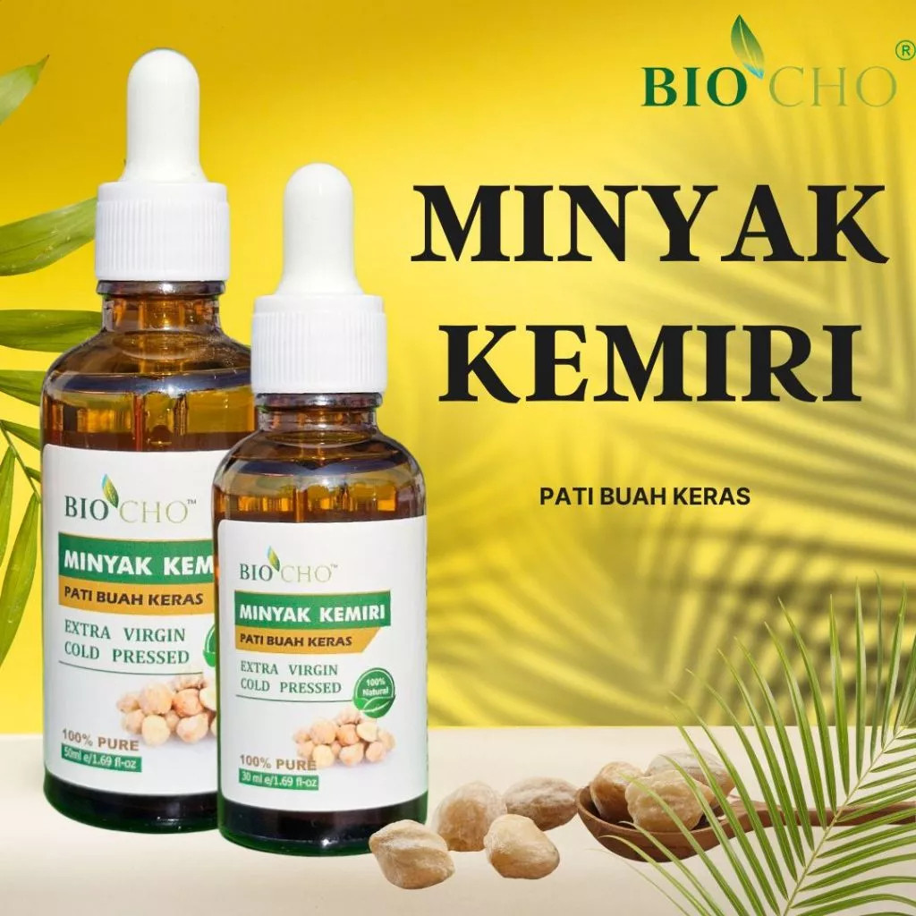 【Shali beauty】100% MINYAK BUAH KERAS, Minyak Lebatkan Rambut, Hair oil, serum rambut gugur, minyak rambut lelaki