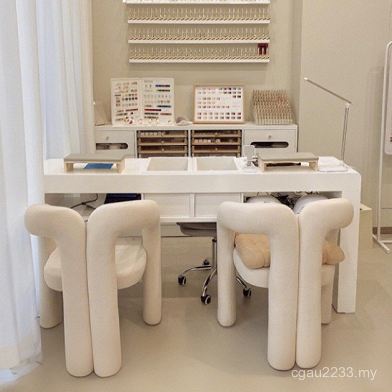 Manicure Shop Furniture Factory Dedicated Cloakroom Master Bedroom Girl Ming Stool Dressing Table Chair Customer New Style FEXP