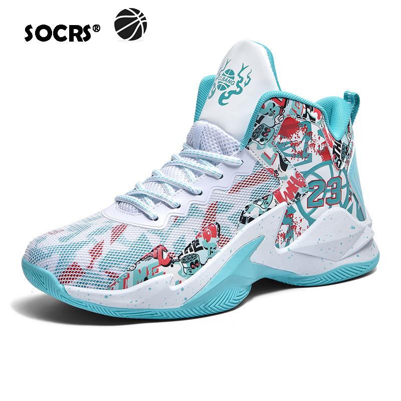 SOCRS 2025 Unisex Basketball Shoes Training Shoes Lace-up Non-Slip High Elastic Low-Top Mesh Breathable
