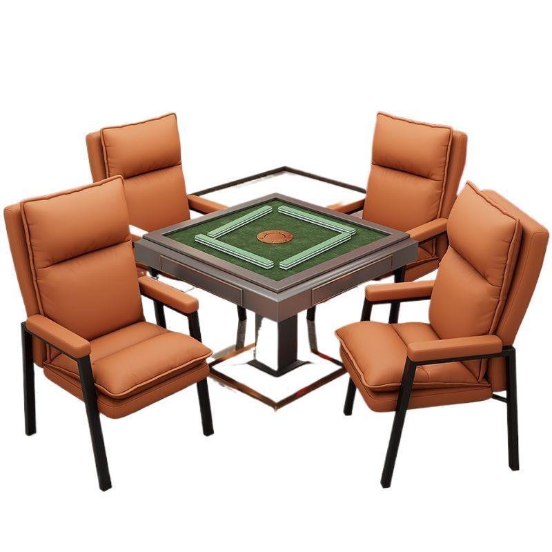New Comfortable Set Mahjong Stool Backrest Sedentary Chess Room Dedicated 2025 Chair Four Mahjong Machine BBSC