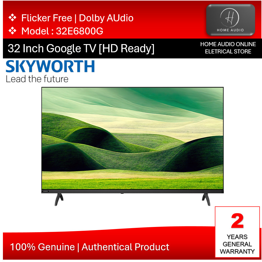 Skyworth 32"  HD Ready Smart | Google TV - 32E6800G