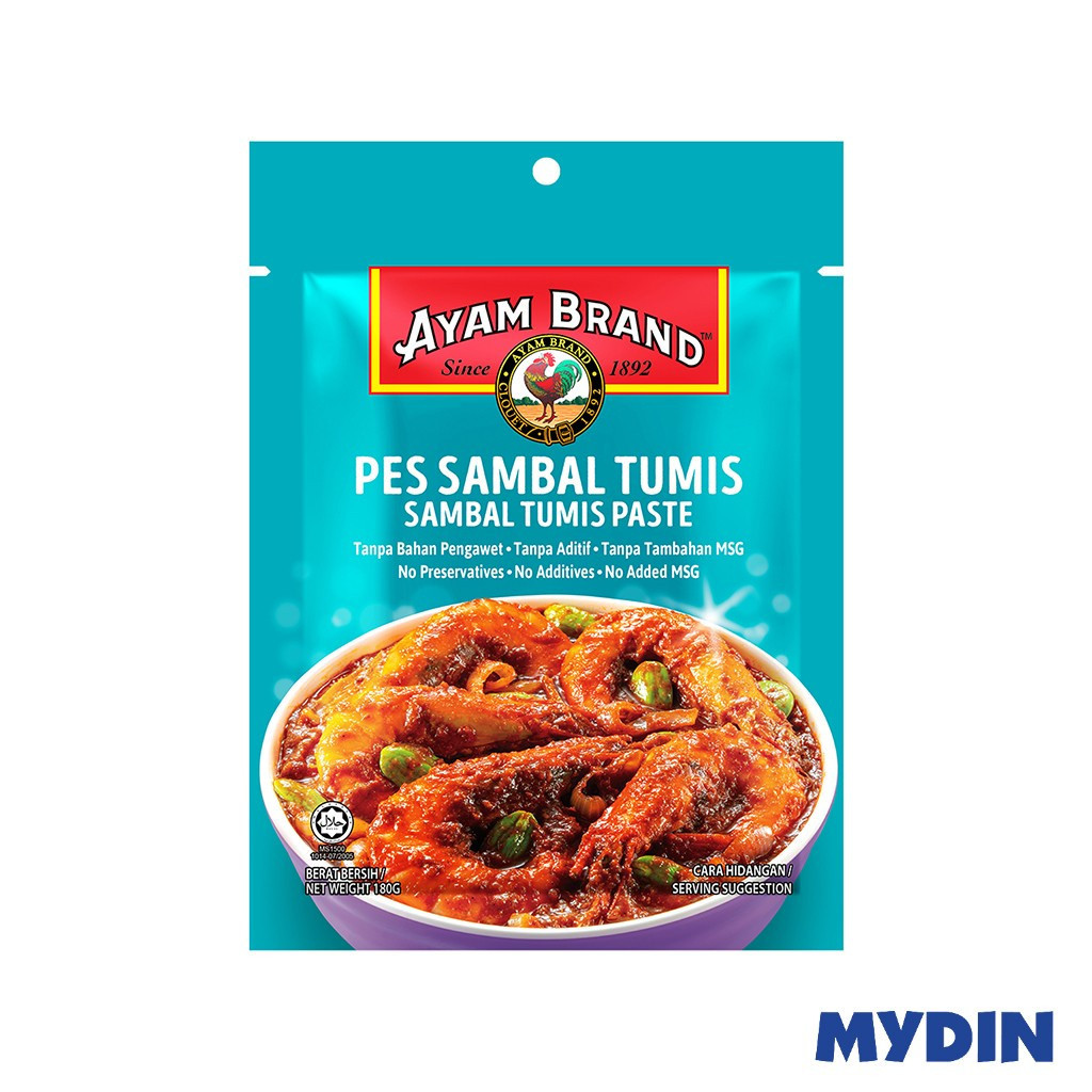 Ayam Brand Sambal Tumis Paste (180g)