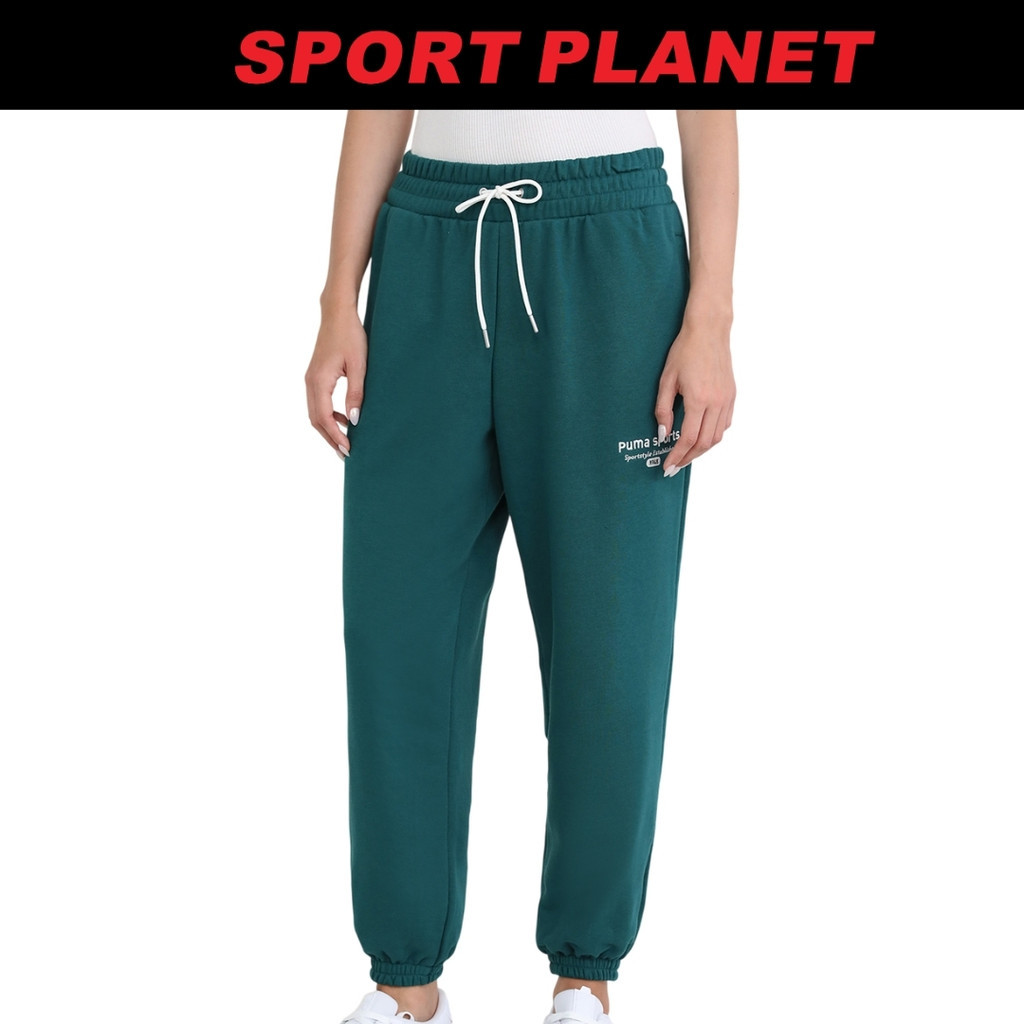 Puma Women Team Sweat Pant Seluar Perempuan (621442-43) Sport Planet 31-25