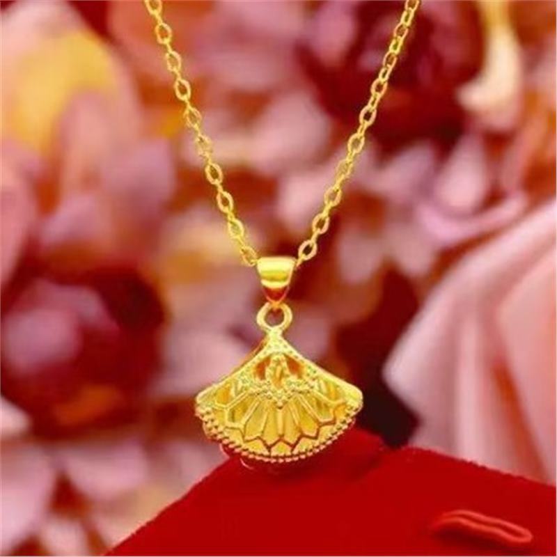 916 gold Skirt Pendant /emas loket 916/diy charm gold 916 Skirt