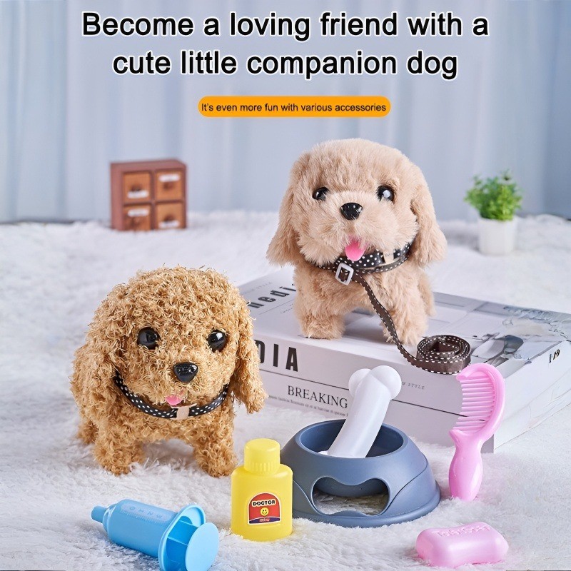 🐾Soulmate🐾AI Robot Puppy/Ai Robot Puppy Pet Companion Electric Dog Plush Stall Simulation Dog Soul Robot Ai Dog/AI Interactive Smart My Realistic Robot Puppy