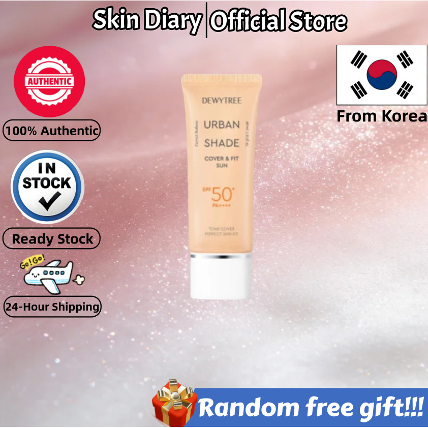 [Dewytree] Urban Shade Cover & Fit Sun SPF50+PA++++ 40ml/Strong UV Protection/Refreshing Finish