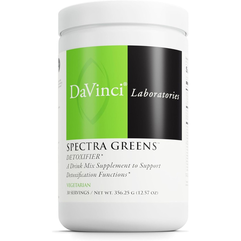 DAVINCI Labs Spectra Greens Detoxifier - Suplemen Probiotik Membantu Pencernaan & Kesihatan Jantung & Detoksifikasi* - Immune H