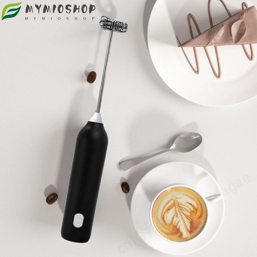 Mioshop Egg Beater, Three Speeds Handheld Coffee Blender, High Quality Mini Electric Us…