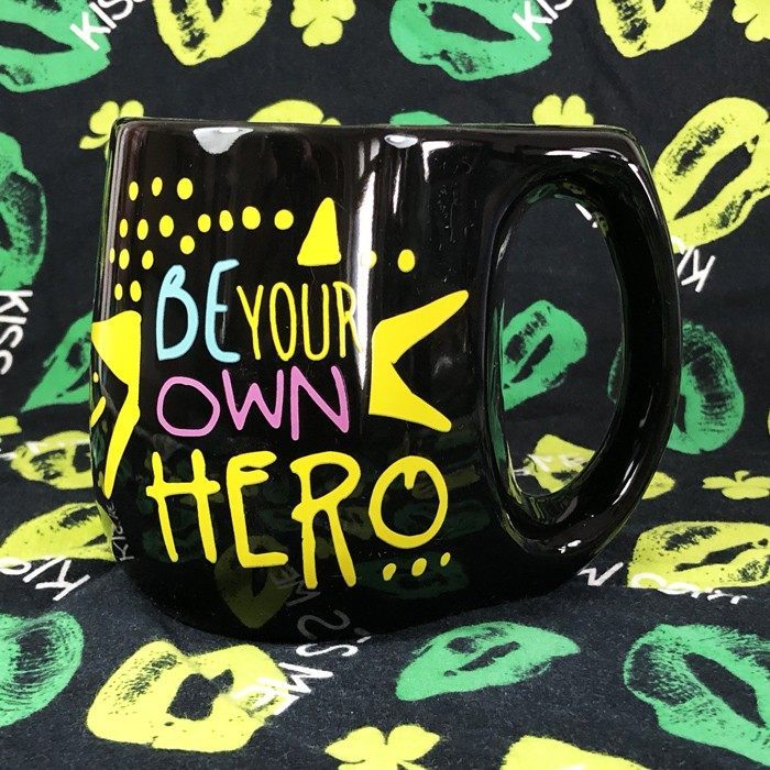 United States Import be your own hero be your own hero Ceramic Mug Water Cup Coffee Cup Inspirational