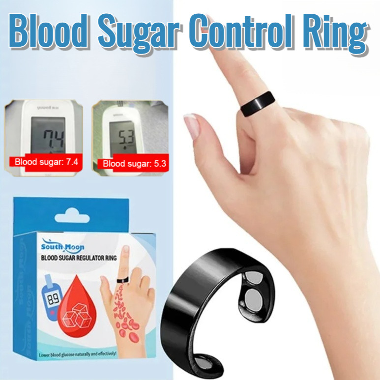 Blood Sugar Health Regulation Balance Rings Body Care Sugar Ease Healthy Balance Ring H…
