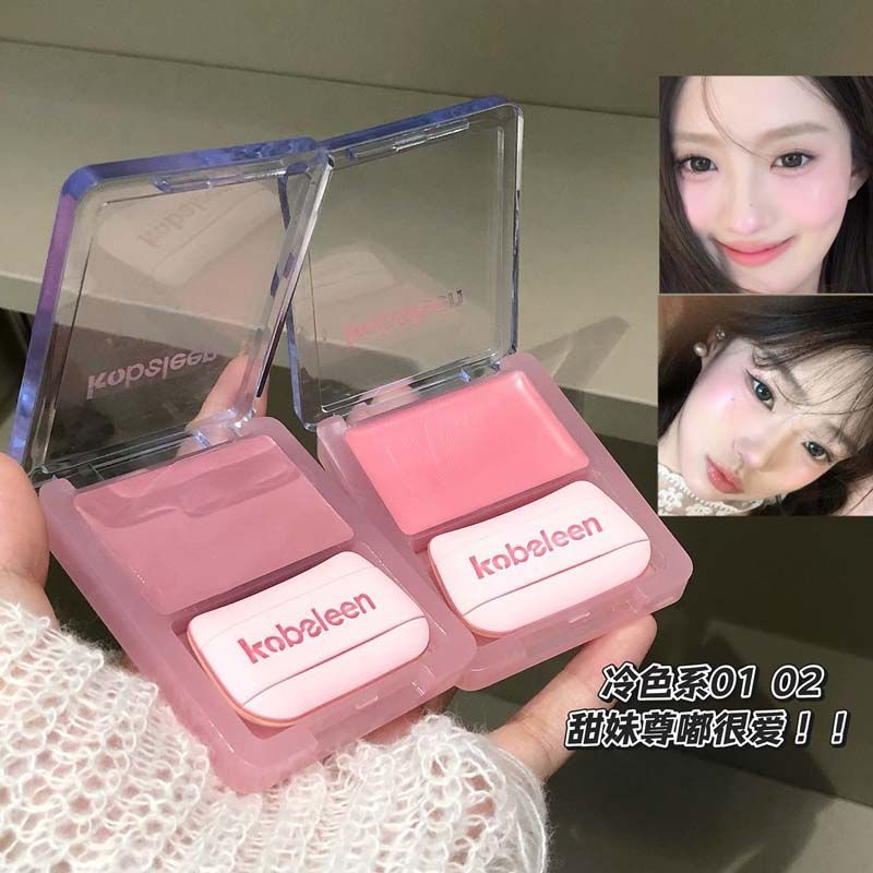 灵动腮红膏水光腮红膏显色持久不脱妆防水提亮不飞粉Smart Blush Cream Water Blush Cream Lasting Color20260401