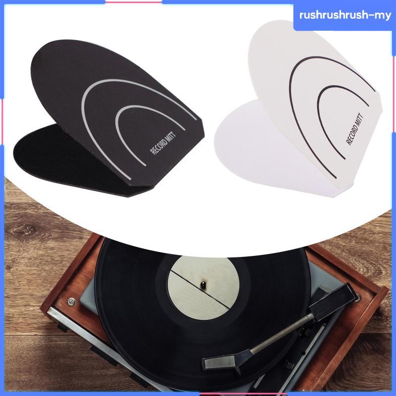 [RushrushrushMY] Vinyl Record Clip Disc Cleaning Protection Pad for Home Use LP Collector