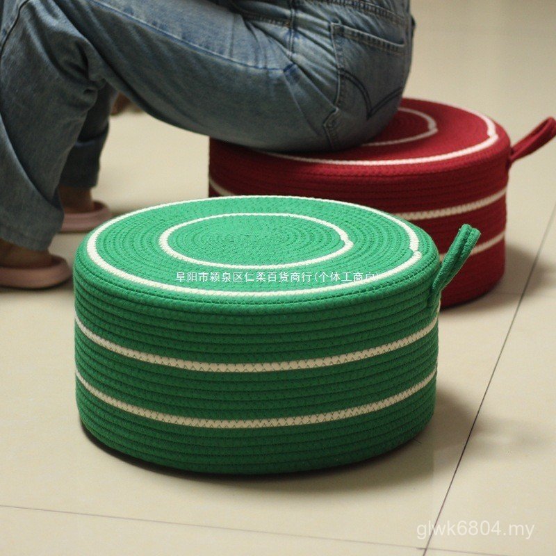 Household Cushion Living Room Round Pier Window Futon Lazy Balcony Pier Upper Sitting Bedroom Floor Tatami Floating Sitting X79N