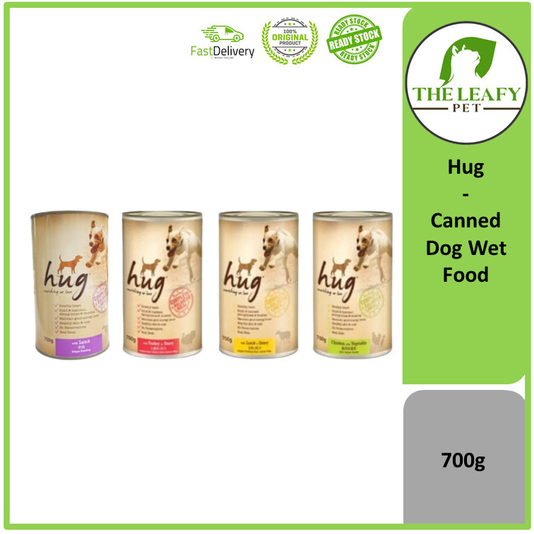 Hug Canned Dog Wet Food - 700g