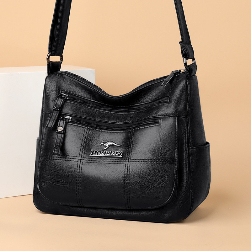 2026 Newest Women's Fashion Bag Large Capacity Multi Layer Tote Shoulder Crossbody Bag Versatile Casual Purse for Daily Use Travel Work Mother Bag