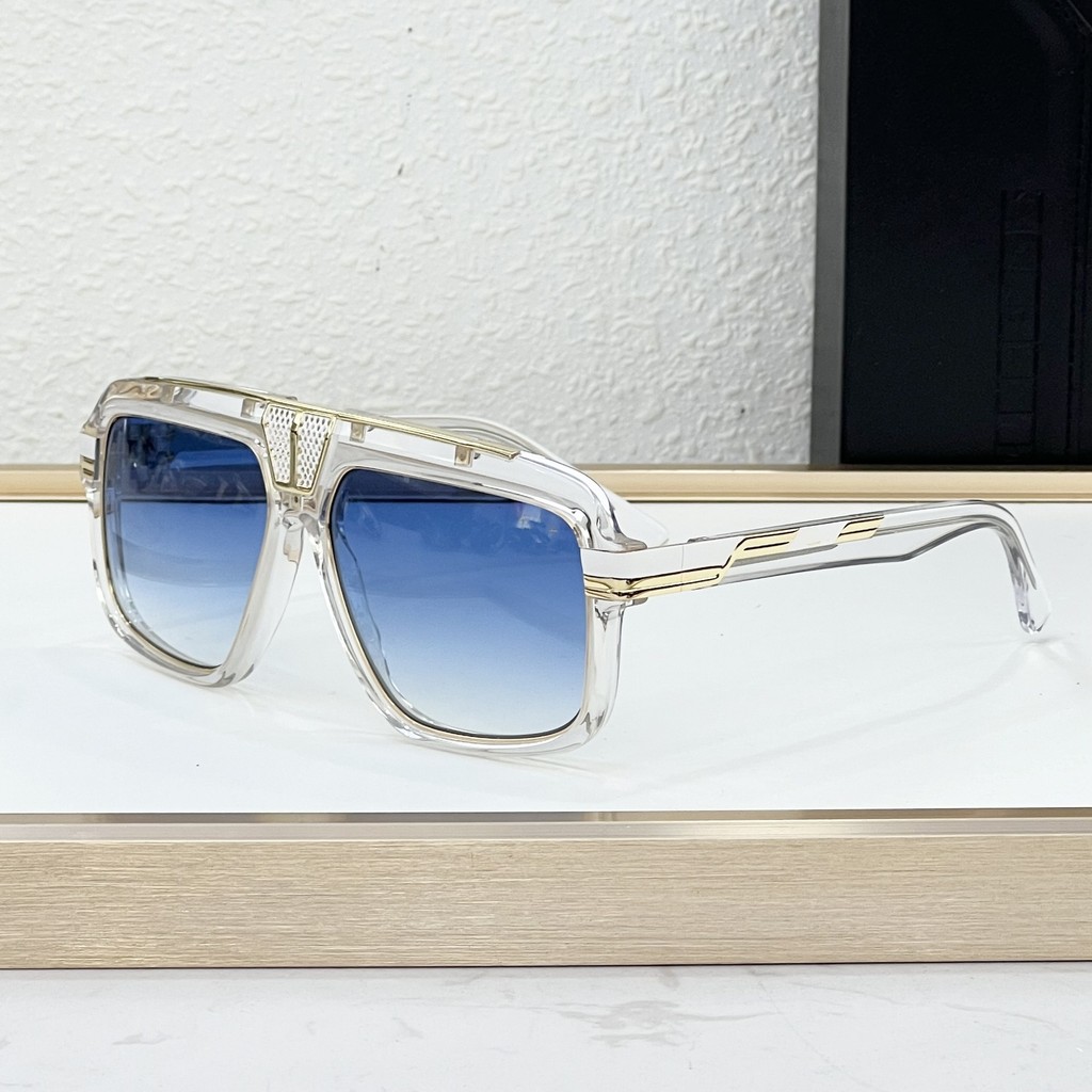 Ca Square Sunglasses Male High-End Feeling European American Fashion Trend All-Match Beach Sunscreen Sunglasses Female