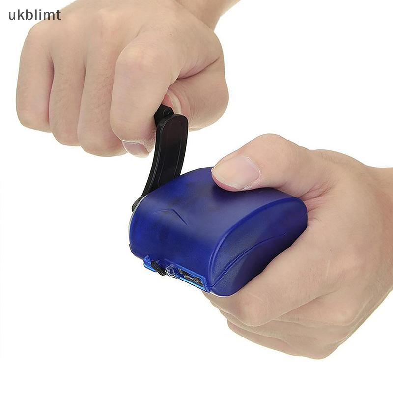null Emergency Outdoor Hand Crank Power Dynamo Emergency Charger 5.5V Travel Charger Outdoor Survival Accessories null