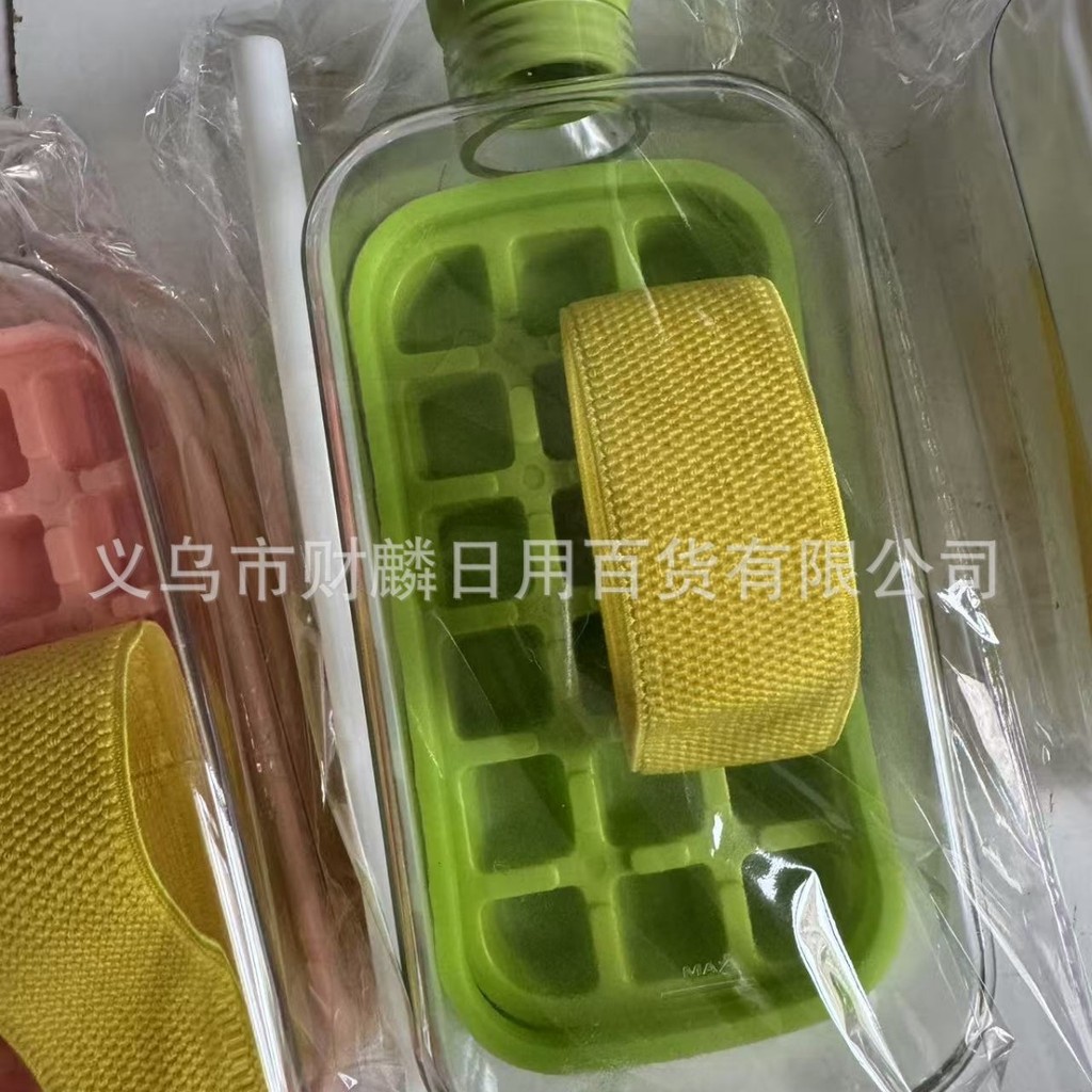 Dulang ais bersempadan, gred makanan, untuk kegunaan rumah dan bawa pulang, acuan ais, dulang ais dengan ciri pelepasan tekan, acuan ais untuk cawan straw.