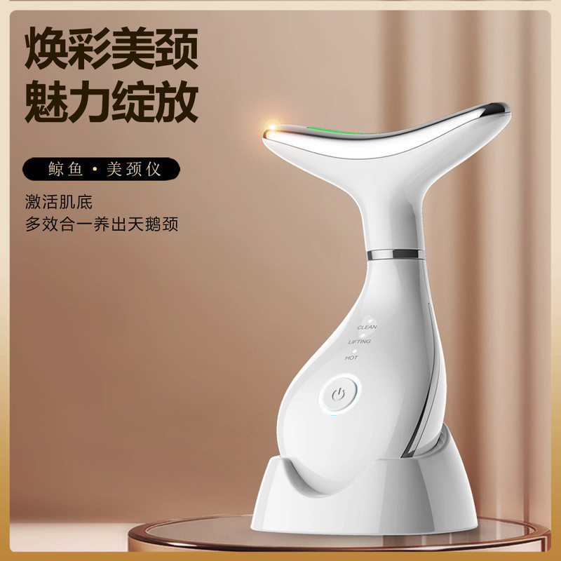 Small Small Handheld Electric ems Neck Beauty Device Neck Line Device Household Neck Beauty Device Facial Lifting Massager