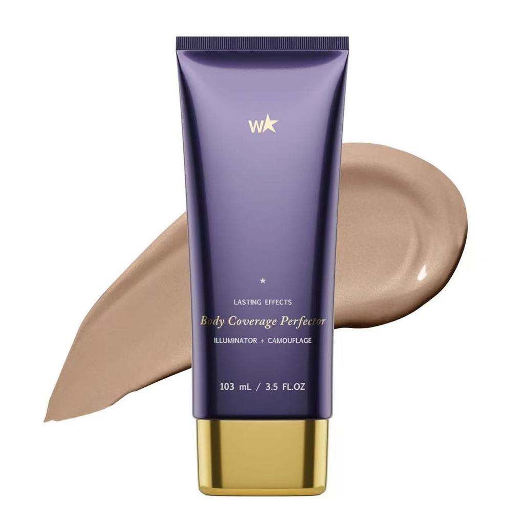 Natural Finish Waterproof Body Concealer for Legs Arms and Body Bronze Face Powder Tattoo Coverage Makeup Women